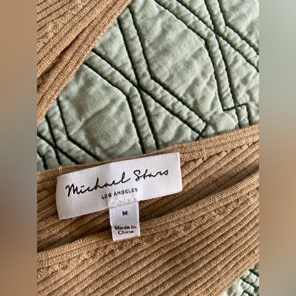 Michael Stars Ribbed Sweater Tank - Picture 2 of 5